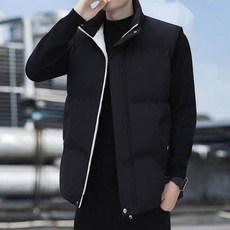 防寒加厚加絨立領馬甲背心 男女款保暖防風坎肩外套