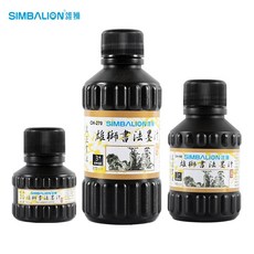 雄獅 書法墨汁 墨水, 1個, CH-60 60cc