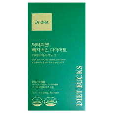 닥터디엣1박스 빼자벅스 카페 아메리카노맛, 1