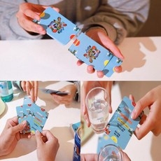 술자리 벌주 밸런스 카드게임 1set 미션 용품 도구 놀이 단체 벌칙 회식 성인 뒷풀이