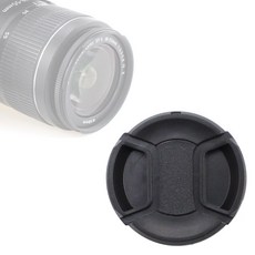 52mm 무로고 렌즈캡 DSLR 카메라 렌즈보호 간편부착ryu2+4poy, 20개