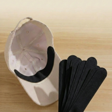 유랑살림 모자 셔츠 오염방지 땀흡수 일회용 패드, 50개, 블랙 50개, 블랙