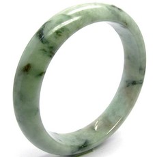 小樂珠寶 翡翠玉鐲 晴藍水灑藍花 A貨手鐲 內徑57mm, 1個