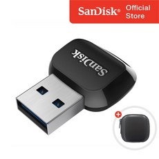 샌디스크 퀵플로우 SDDR-B731 마이크로 SD카드 리더기 UHS-I + 보관 케이스 패키지
