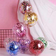 홈엔모어 파티용 컨페티 풍선, 10개, 퍼플