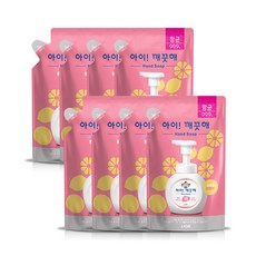 아이깨끗해 핸드워시 레몬향 리필, 450ml, 8개