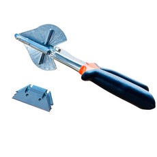 몰딩 플라스틱 종이 절단 앵글 직각 각도 사접 가위, B, 1개