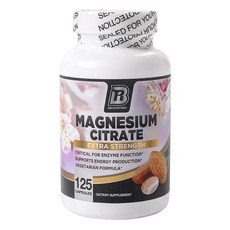 BRI NUTRITION 檸檬酸鎂膠囊, 125入, 1個