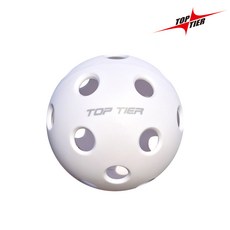 탑티어 피클볼 공 볼 실내용, 1개, 실내공 화이트
