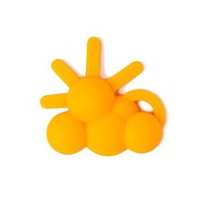 美國Doddle&Co Chew按按樂固齒玩具 嬰兒磨牙玩具 安全矽膠材質 舒緩長牙不適, 1個, 元氣陽光