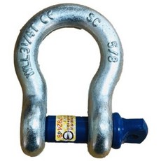 G209 B型卸克（下古）shackles - 重型起重卸克 耐用防鏽 適用於建築、港口等, 1個