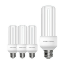 번개표 E30EX-D 안전기 내장형 램프 30W HYG/4U30W 4p, 백색, 4세트