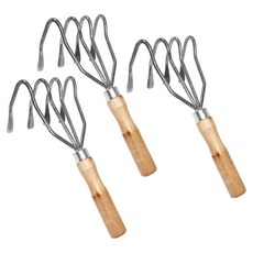 네발 B급 조개잡이 갯벌체험용품 해루질 호미, 3개