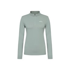 아이더 [NC야탑이월정품] POP 솔리드 여성 긴팔 짚업 티셔츠 (L/Khaki) [DWP25281K6]