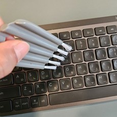 미니 키보드 청소솔 컴퓨터 키보드 솔 틈새 청소 브러시, 1개