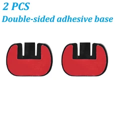EJEAS 3.5mm 잭 V6 PRO 장착 클립 양면 테이프베이스 오토바이 헬멧 헤드셋 블루투스 인터콤 용 2PCS, 01 2pcs Bases
