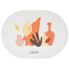 코에르 빨아쓰는 프리미엄 고급 규조토 발매트 워셔블 레더 욕실 화장실 주방 매트, 프렌치무드