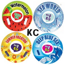 65~120cm 원형 물놀이튜브 여름 수영장 바다 어린이 청소년 레저용품, 1개, 70스트로베리