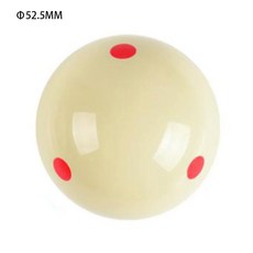 당구 공 파란색 도트 스팟 풀 연습 훈련 큐 실내 엔터테인먼트 장비, 1. Snooker A 52.5mm, 1개