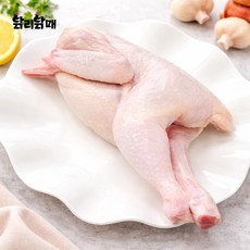 닭리닭매 국내산 냉장 삼계닭 백숙용, 2개, 450g