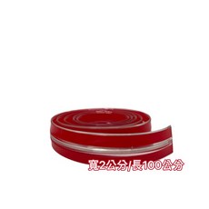 W型 透明矽膠 防撞條 桌角保護條 兒童安全防護邊條, 寬2公分/長100公分（小）, 1個
