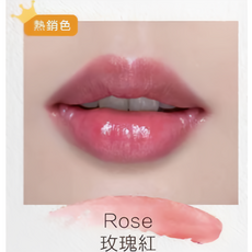 Burt's Bees 塗鴉彩色潤色護唇膏 珊瑚粉, 1個, 玫瑰紅 Rose 1支