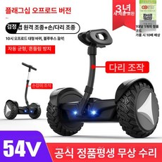 전동휠 호버보드무릅제어36v 1세대 36V 1개, 54v, 54V 플래그십 오프로드판 블랙-삼중 A