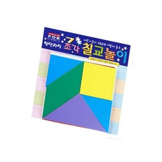 퍼즐 자석 칠교놀이 학생용 원목도형퍼즐 도형퍼즐, 1개, 1인용, 혼합