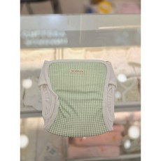 아가방 체크오가닉기저귀커버 01P085201 동수원, 1개, 6M