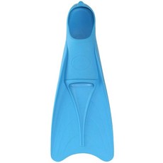 생고무오리발 숏핀 다이빙 물놀이 스노쿨링 물갈퀴 해녀, 스카이블루