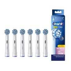德國百靈Oral-B-超細毛護齦X型刷頭(6入) EB60X-6 (EB60-6), 1個