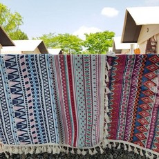 협력사캠핑소품 캠핑테이블보 테이블보소소플리마켓, 화이트레드