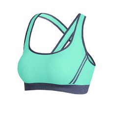 심리스 사이드 스포츠 브라 빅사이즈 브라렛 탑