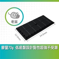 CatchAll強力黏鼠板 黏性持久 居家餐廳倉庫適用 經濟批發價, 1個, 一箱64組128片