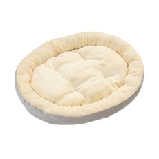 簡約 寵物用品, 1個, 柔軟雙色甜睡窩(大圓窩)