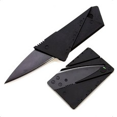 다파요몰 미니사이즈 카드나이프 휴대용나이프, 1개, 블랙