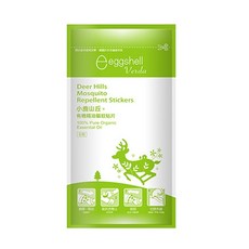 Eggshell Verda 小鹿山丘 有機精油 雙效防蚊液 120g, 1個, 【小鹿山丘驅蚊貼片】密封袋裸裝6枚