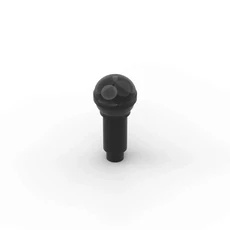 MOC 320PCS 90370기구 마이크 빌딩 블록 세트 휴대용 소품 벽돌 호환 입자 아이디어 장난감 어린이 선물, 01 26-black