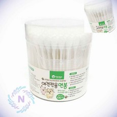 강아지 면봉 100p 위생면봉 미용면봉, 1, 100
