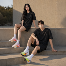 남녀공용 에어 메쉬 쿨링 트레이닝 반팔 반바지 세트 러닝 헬스 빅사이즈 작업복