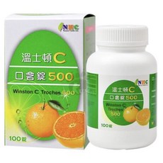 溫士頓 c200 c200 鈣 口含錠 橘子口味 100錠 溫士頓 維他命 溫士頓 C500 100顆 溫士頓, 1個, 溫士頓C口含錠 500mg 100錠/瓶