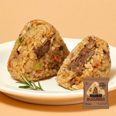 작심닭 작심통밥 귀리주먹밥 와규스테이크, 10개, 100g