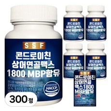 순수식품 콘드로이친 상어연골 맥스 MBP함유, 5개, 60정