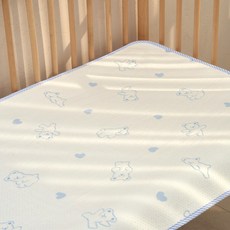 리에또 아기 방수요 에코 쿨 방수패드 유아 여름 냉감매트, 쿨 베베, 1개