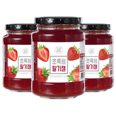초록원 딸기잼 560g, 3개