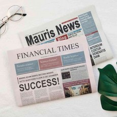 스토어-정유 레트로 영자신문 소품 촬영 용지 영자신문추천, 원색신문(a) 본품, 원색신문(a)