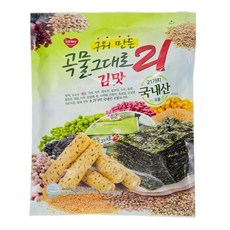 구워만든 곡물그대로 21 김맛, 3개, 460g
