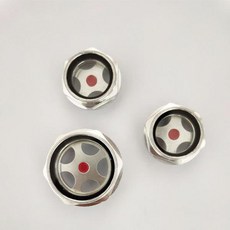 M36 M42 메트릭 수나사 알루미늄 합금 육각 헤드 오일 레벨 사이트 글라스 창 공기 압축기, 02 M60x2