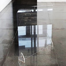 아크릴 가림막 투명 칸막이 코로나 파티션 플라스틱 가림판, 1번400x400, 1개