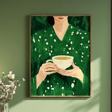 아트 카페 인쇄 PINKGAME 호텔 현대 회화 거실 미니멀리스트 캔버스 포스터 장식 섹시한, 40X60cm Unframed, 18